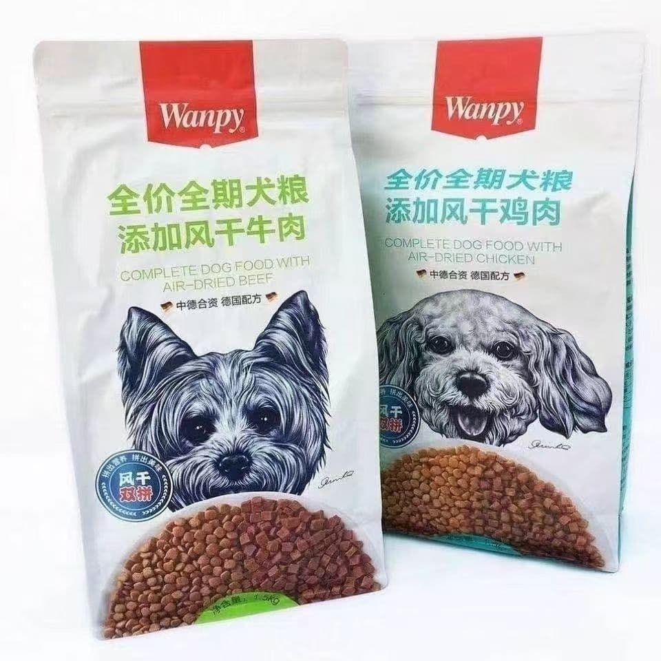 Double Combo Dog Food 10kg, Air-Dried Chicken & Beef 1