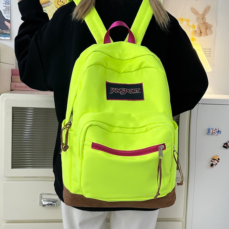 Backpack for leisure for men and women, trend laptop for students for traveling, school bag 2