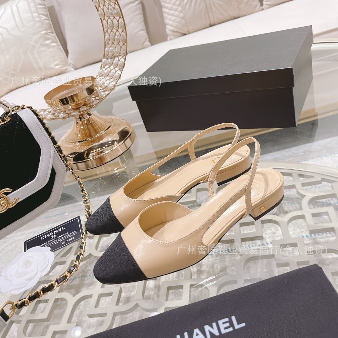 (Cross-border trading), summer universal sandals, Chanel style, 2024 years, french style 3