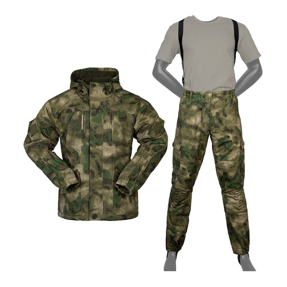 Tactics travel wear-resistant camouflage hoody, set 4