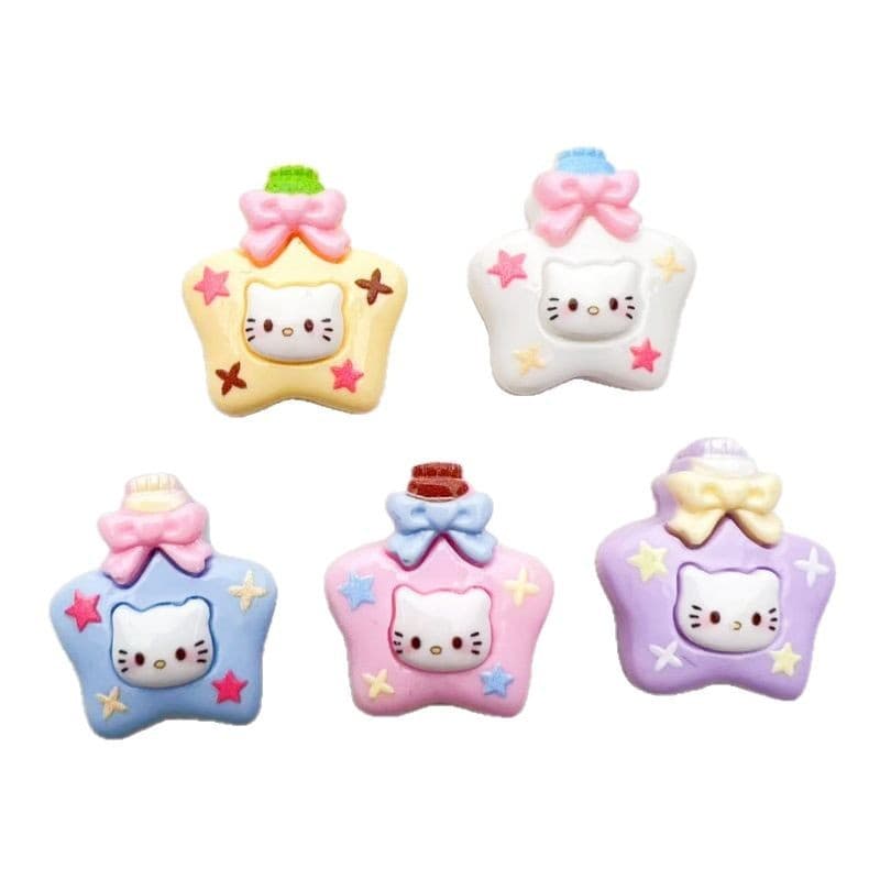 Cartoon food play, handle handmade, hairgrip, footwear buckle, cream hair rope, accessory, DIY 5