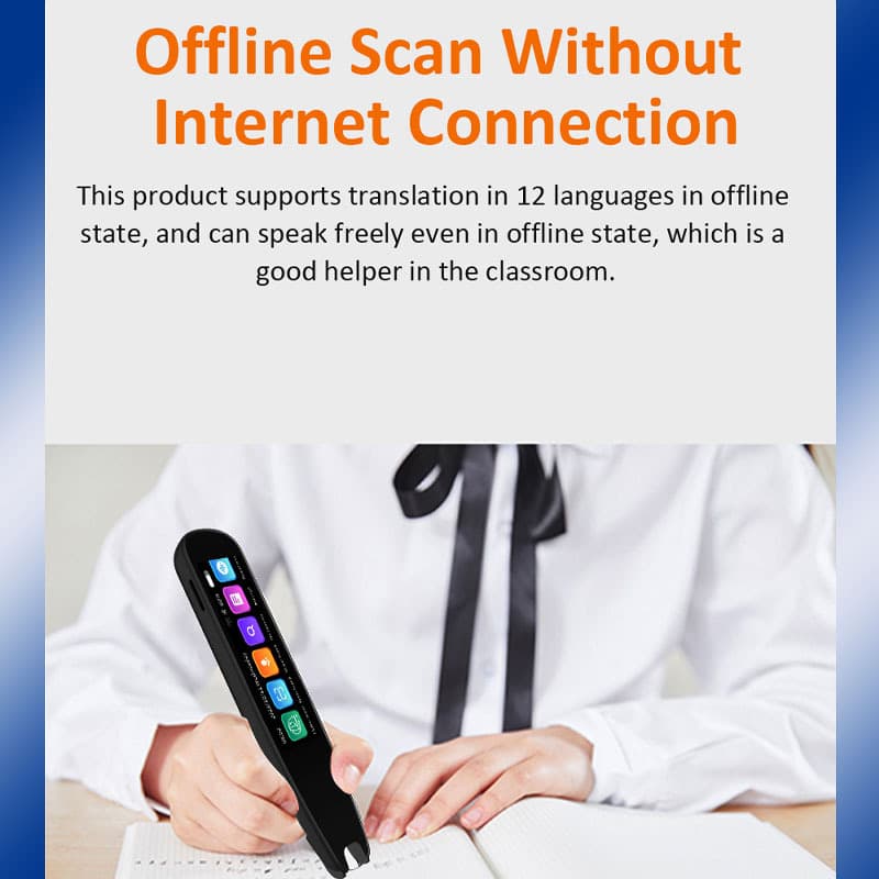 S6 offline WIFI dictionary pen scanning pen translation pen cross-border 12 countries scanning 134 voice translation real-time translation 3