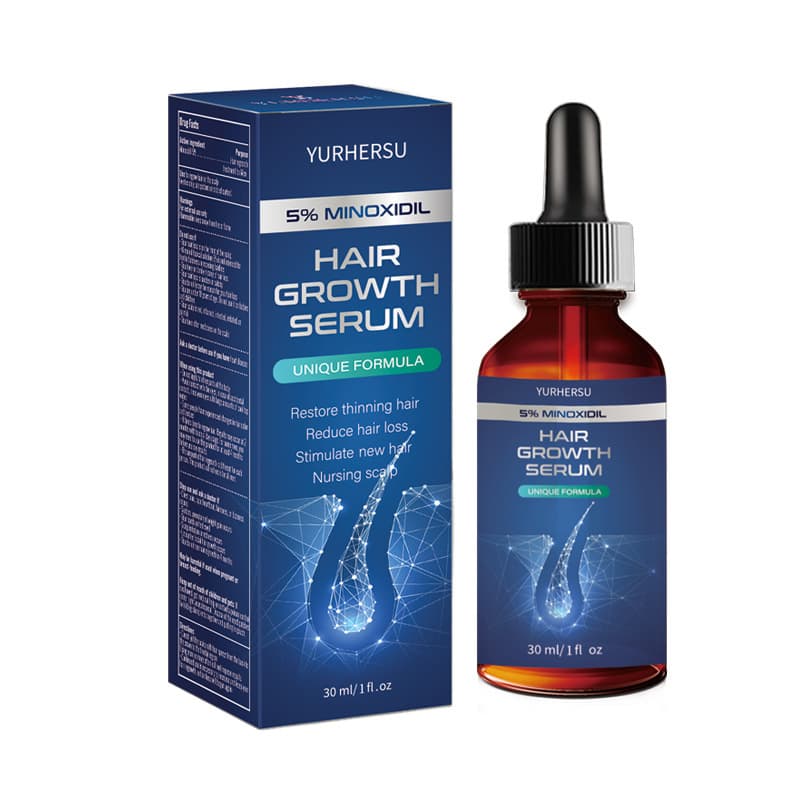 Cross-border Minoxidil Hair Growth Serum Anti-hair Loss Hair Growth Agent Hair Care Hair Growth Serum 5