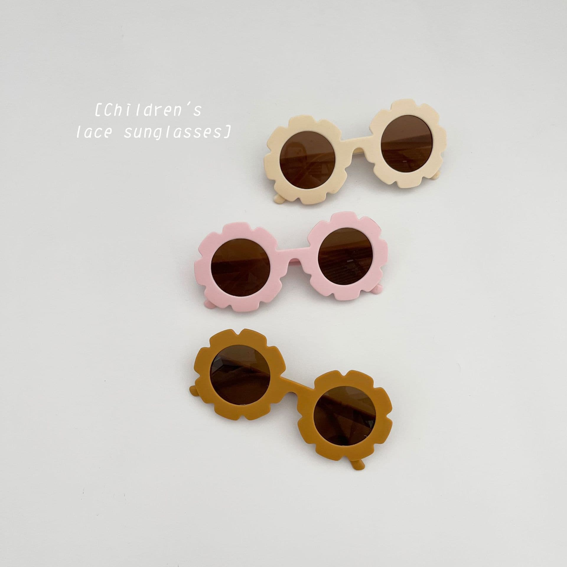 Brand children's retro matte glasses solar-powered, sunglasses 3