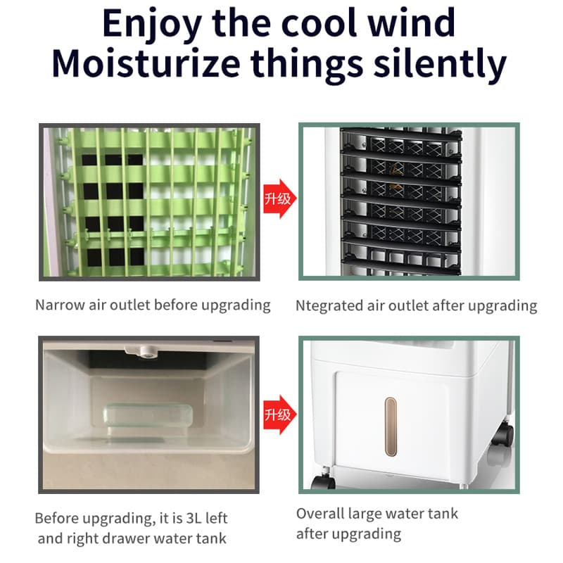 Air -conditioned fan cold fan Cold fan Household water air -conditioning single cold Air Cooler cross -border cold fan 2