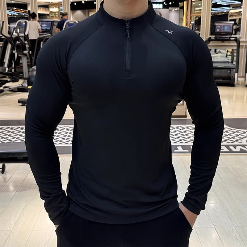 (Cross-border trading), quick dry breathable travel long-sleeve for gym, basketball sports sports suit, for running, tight 3