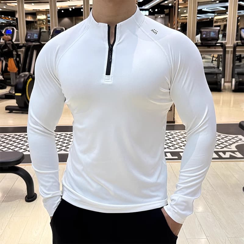 (Cross-border trading), quick dry breathable travel long-sleeve for gym, basketball sports sports suit, for running, tight 4