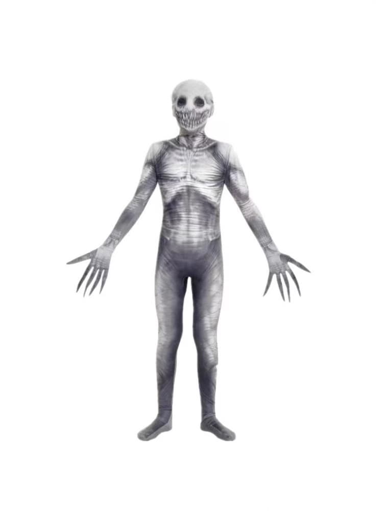 Skeleton, physiological suit, halloween, cosplay, tight 4