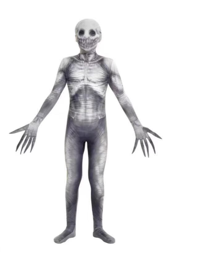 Skeleton, physiological suit, halloween, cosplay, tight 5