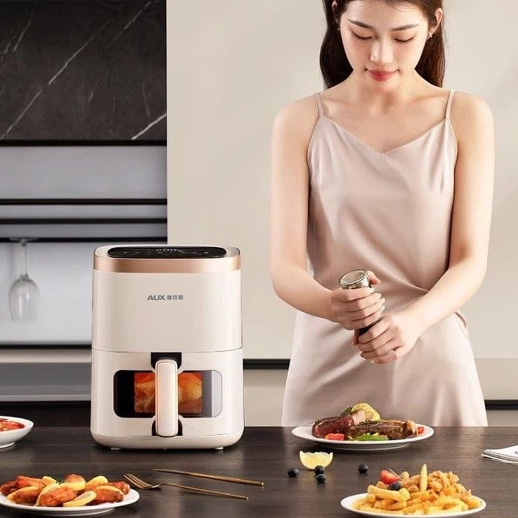 Air fryer new household visual fryer multi-function air fryer without flip-floping oven all-in-one cross-border 4