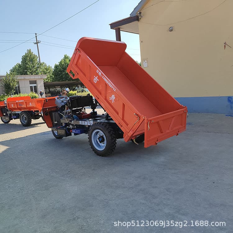 Construction engineering cargo pull use of diesel electric tricycles with various bearing capacity strong carrying capacity 3