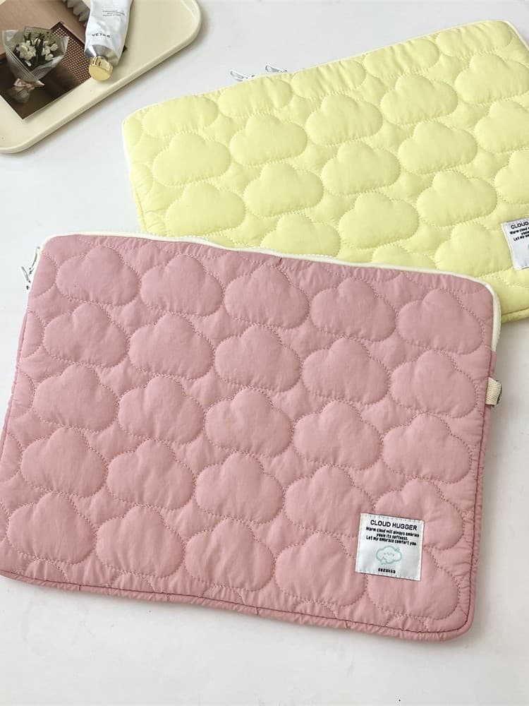 Cute tablet laptop, organizer bag, South Korea, with embroidery, 13/15, 15 inch 2