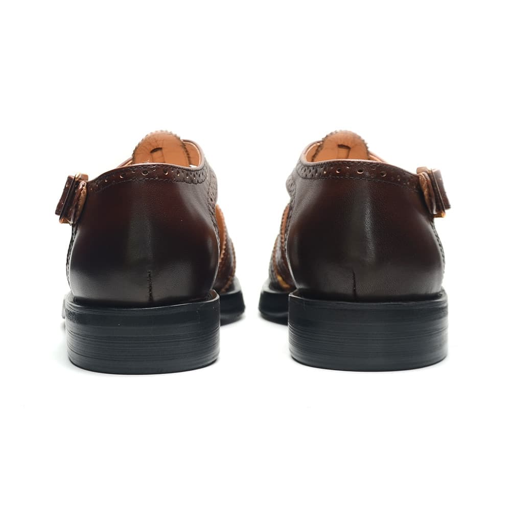 Design summer sandals, genuine leather, adjustable strap 3