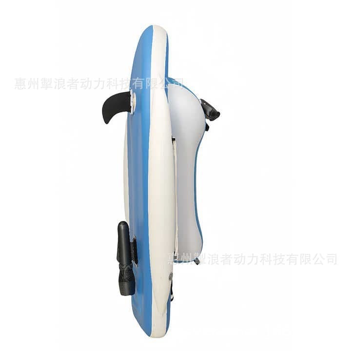 Water inflatable jet ski with electric power brushed material thickened wear-resistant, super buoyancy, underwater thruster power 2
