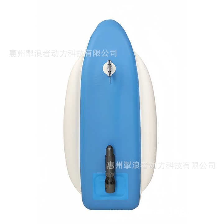 Water inflatable jet ski with electric power brushed material thickened wear-resistant, super buoyancy, underwater thruster power 4