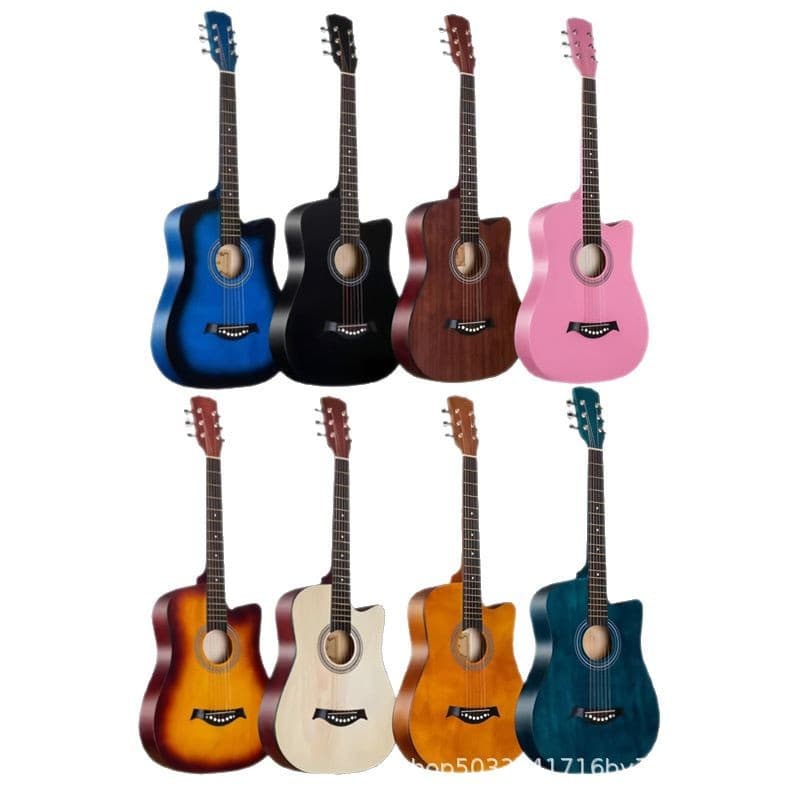 (Wholesale), (Cross-border trading), guitar, practice, 38 inch, for beginners, 41 inch 5