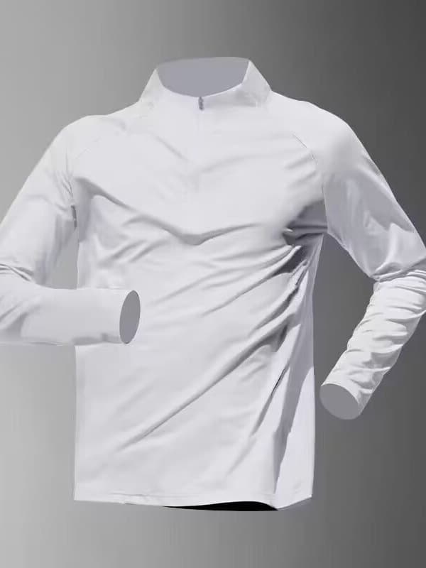 Sports quick dry summer travel body-friendly long-sleeve for training for gym, for running, sun protection 2