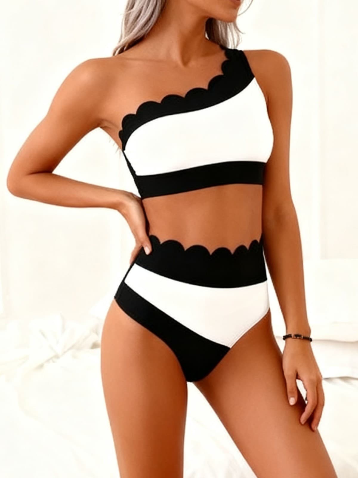 (Cross-border trading), split swimwear, sports beach tank top, European style 3