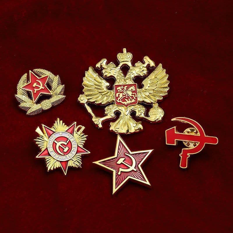 (Cross-border trading), victor, commemorative badge, brooch, Russia 4