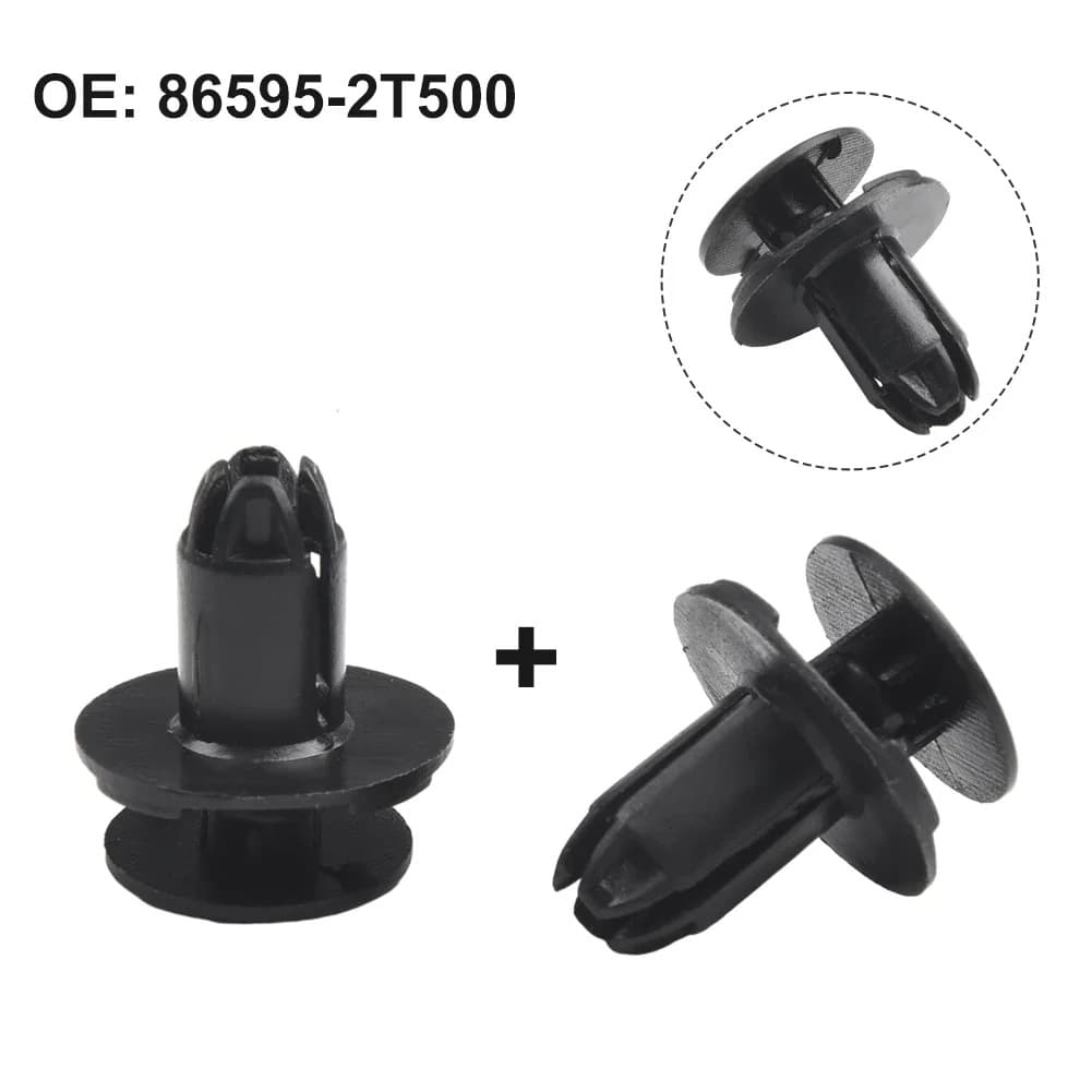 Cross-border automobile snap-on suitable for modern Kia water tank cover plate foliar plate lining baffle clip 865952T500 1