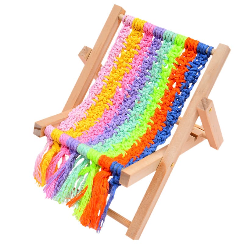 Rainbow beach phone holder for mother's day, materials set, DIY, Birthday gift 5