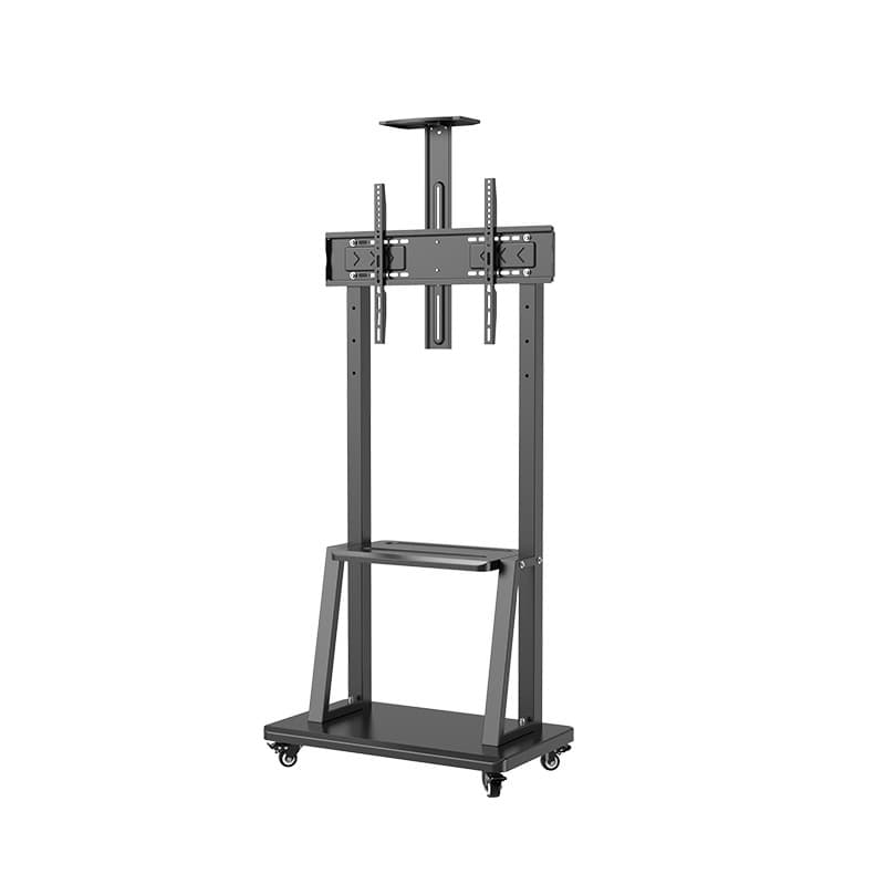 Movable TV stand all-in-one display cart stand with wheels 32-100 inch LCD TV hanger 5
