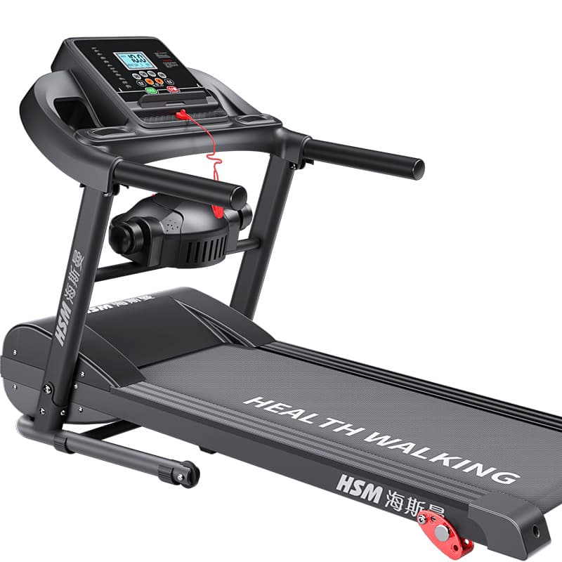 Heisman treadmill household plug-in foldable indoor slope adjustment silent fitness exercise walking machine 5