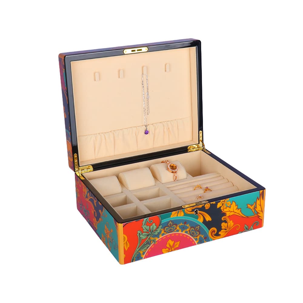 Quality design wooden jewelry, storage box, gift box, direct factory sales, custom-made 3
