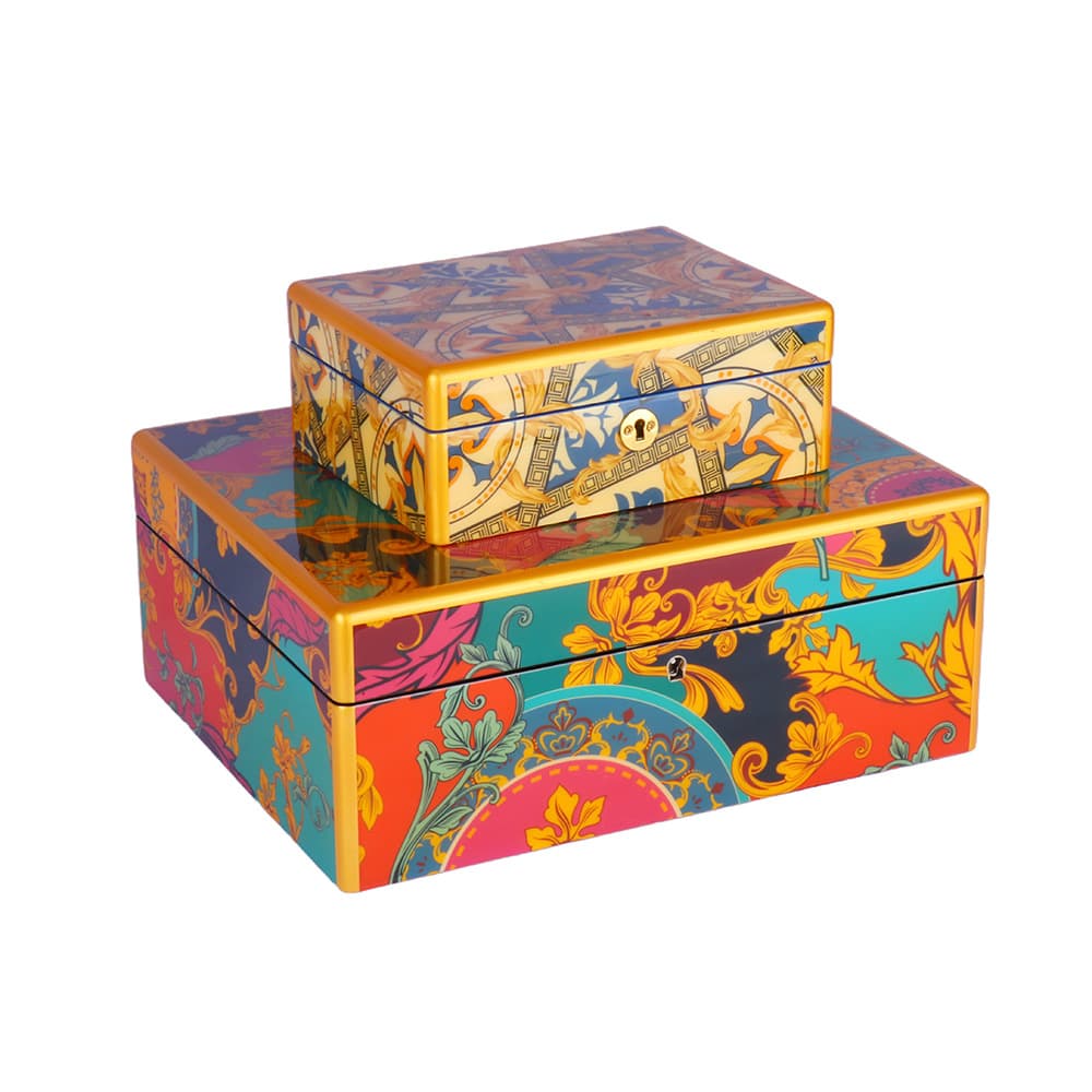 Quality design wooden jewelry, storage box, gift box, direct factory sales, custom-made 4