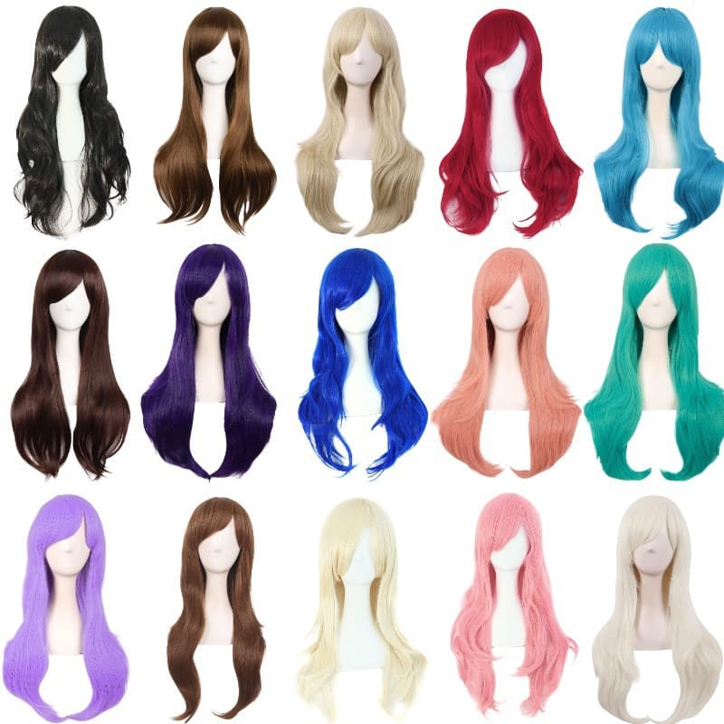 (Wholesale), curly wig, European style, cosplay, (Physicals) 1