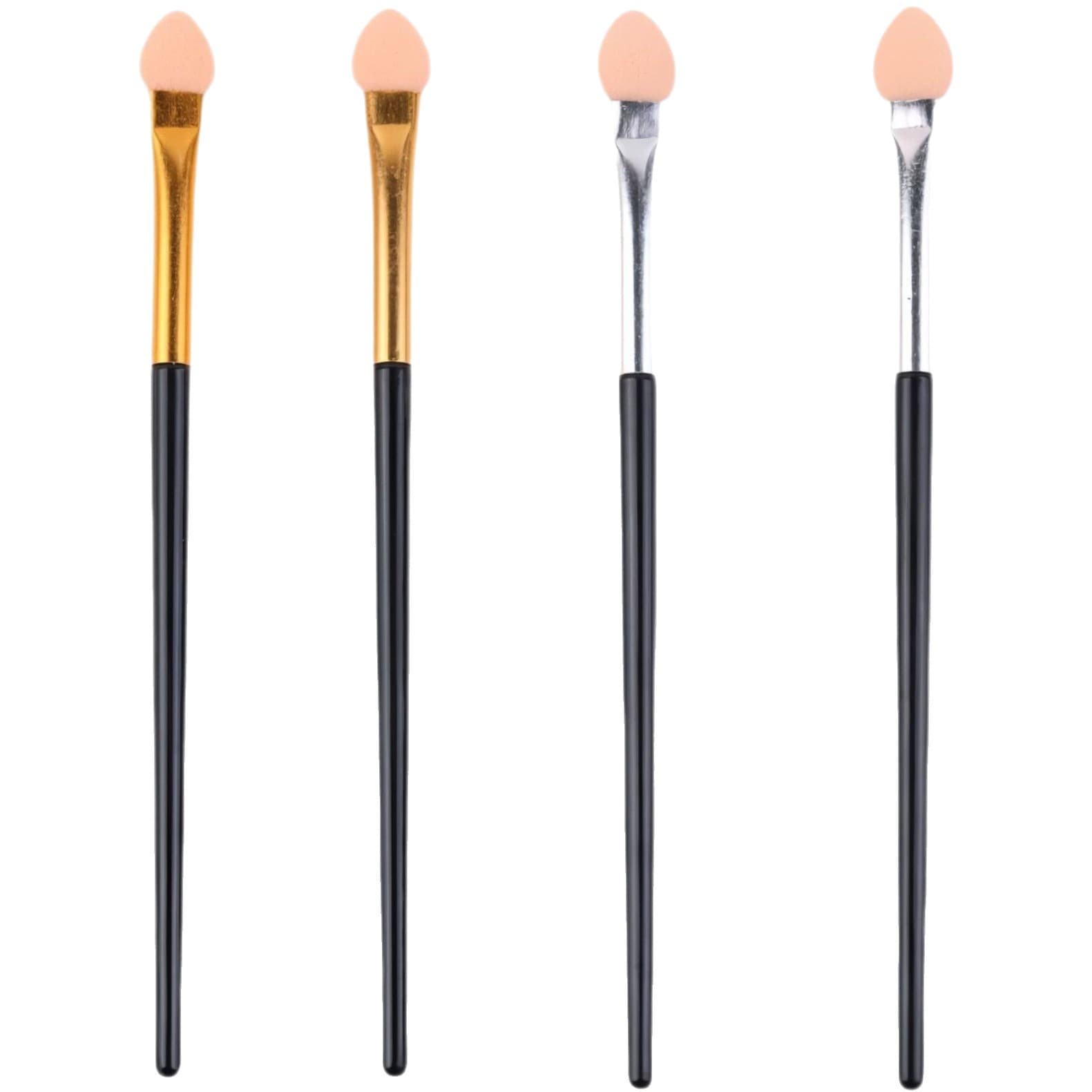 Latex sponge eye shadow stick long pole single head two-color heart-shaped eye shadow brush beginner eye brush beauty tools wholesale 5