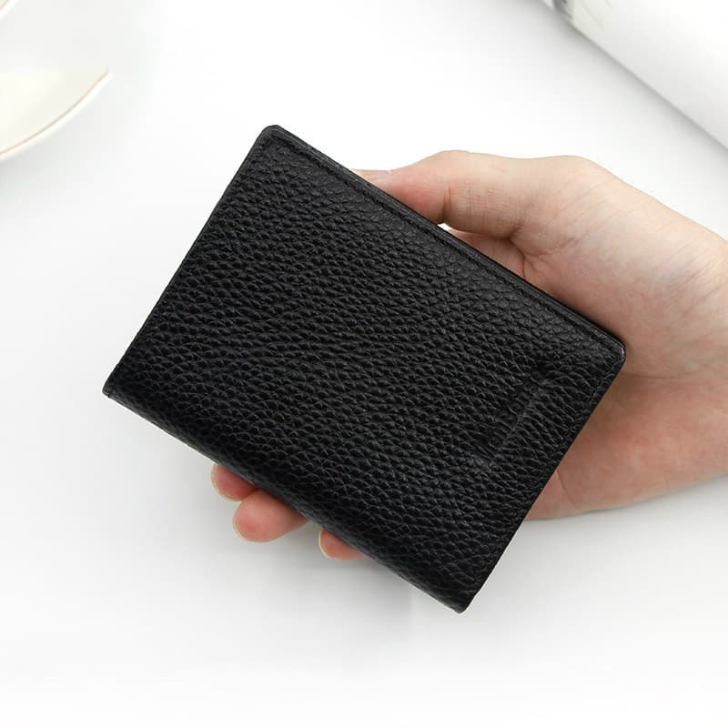 [rd Wallet Wallet Card Holder Men's Leather Wallet Thin Small] 4