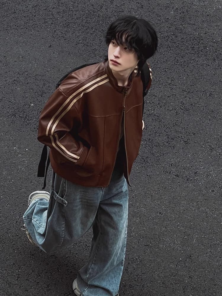 Autumn demi-season trend jacket, loose fit, Korean style