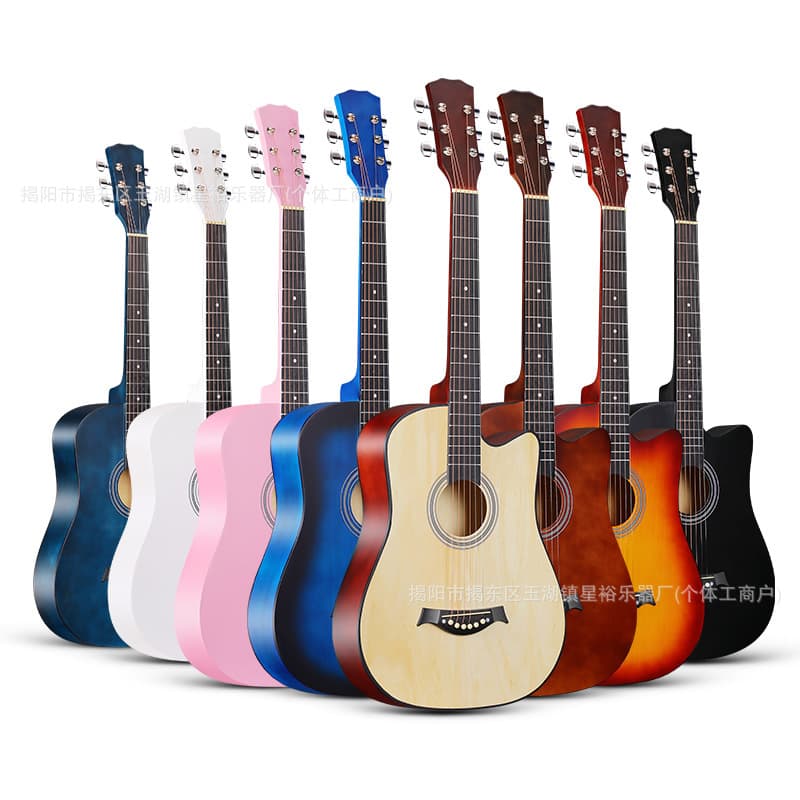 (Cross-border trading), guitar, practice, 38 inch, (Physicals) 5