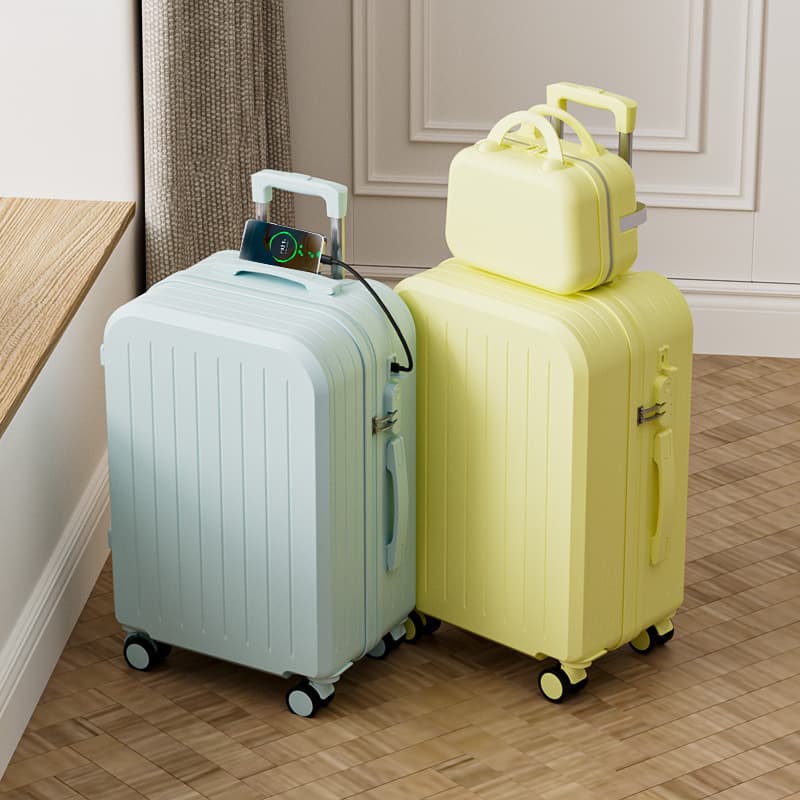 Fresh fashionable universal suitcase 4