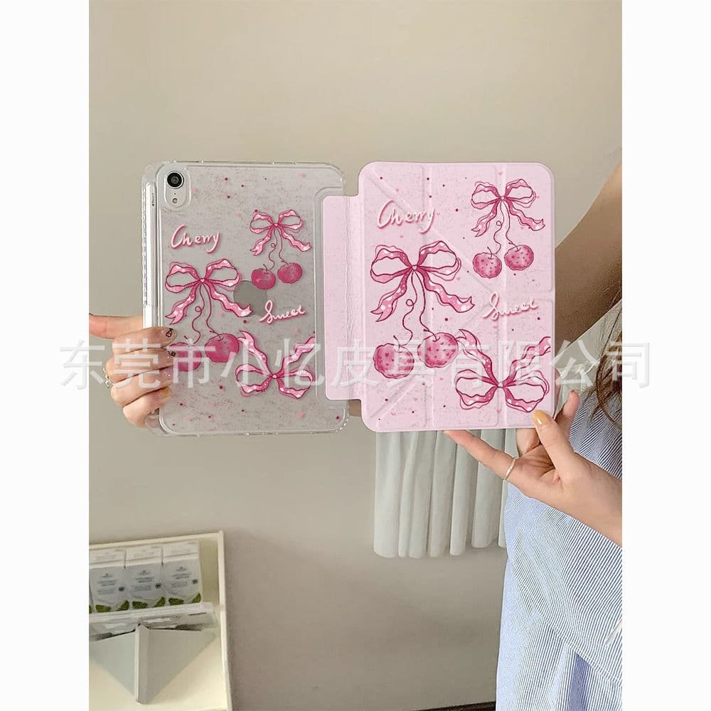 Suitable for ipad air4567 protective case Y-fold acrylic ipad11 generation protective case with pen slot 10.2 inches 1