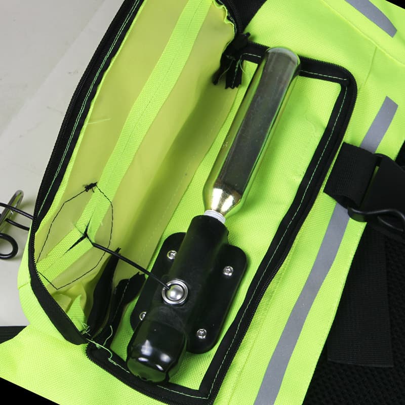 Air bag, inflatable safe vest, jersey, second generation, fall protection 3
