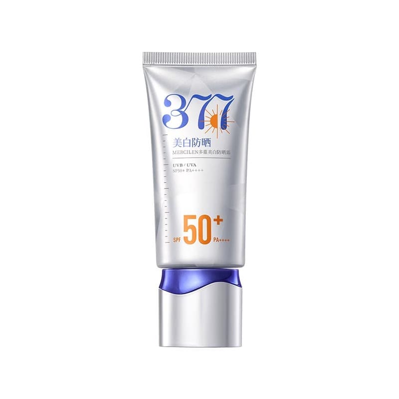 Brightening universal sun protection cream for face for men and women, UF-protection, protects against sweat, official product 5