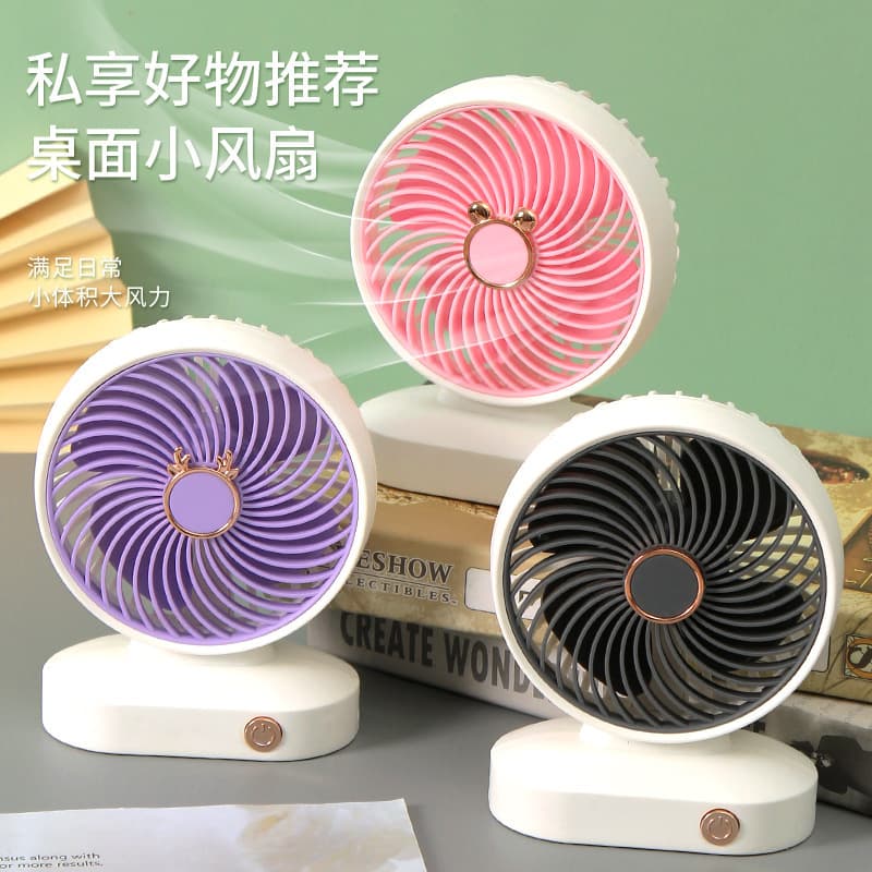 (Cross-border trading), (Wholesale), small table air fan, new collection, Birthday gift, with your logo imprint 2