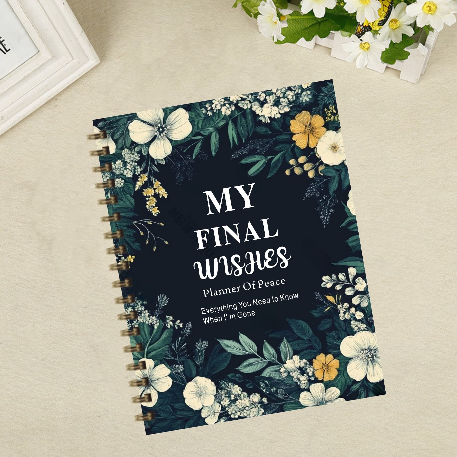 Cross-border hot-selling new product Personalized end-of-life planning notebook planner final wish record book 2