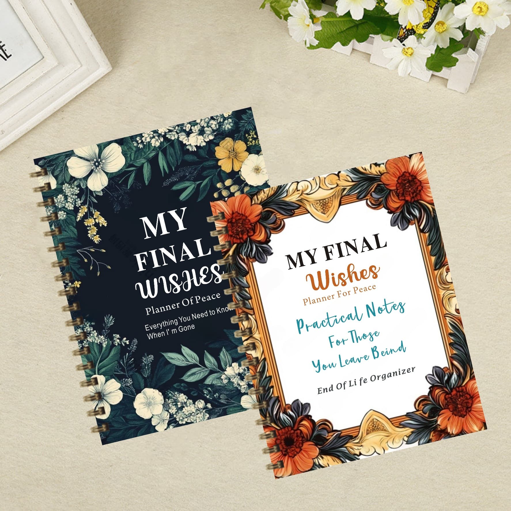 Cross-border hot-selling new product Personalized end-of-life planning notebook planner final wish record book 1