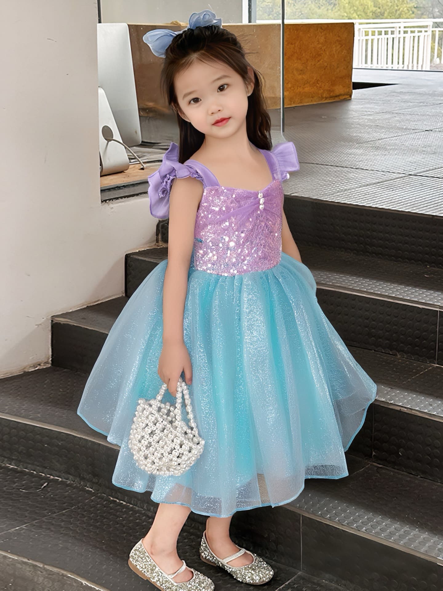 (Cross-border trading), summer children's dress, cute small princess costume, Birthday gift 1