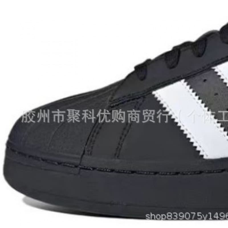 Adidas training shoes women's shoes Putian high version samba versatile campus silver heightening thick sole red white shoes 3