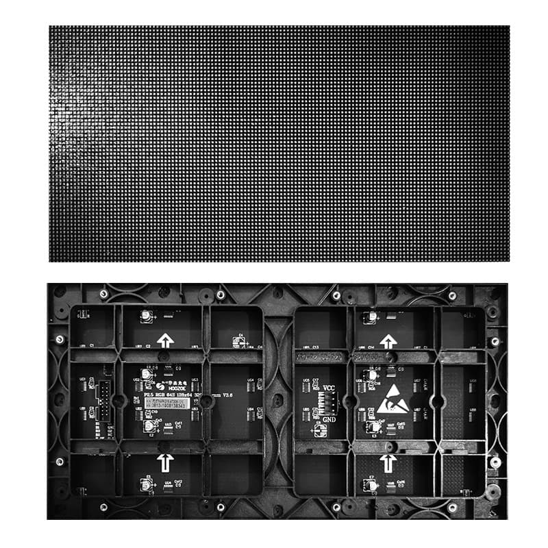 Shopping mall exhibition hall led soft module flexible display P2P2.5P3 arc screen cylindrical ring screen arc high definition 5