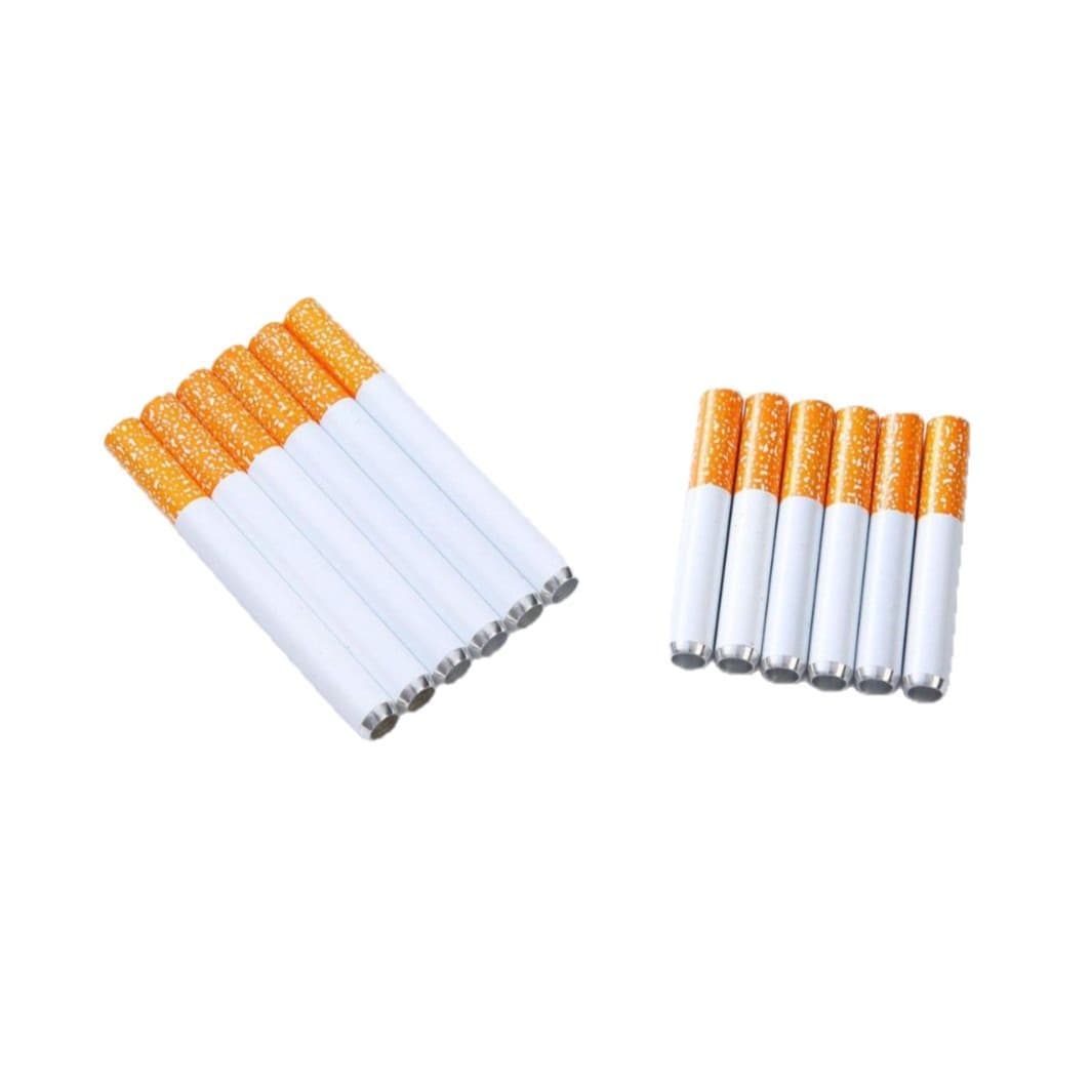 Ruian manufacturers sell cross-border products with 78mm55mm long metal cigarette shape pipes 5