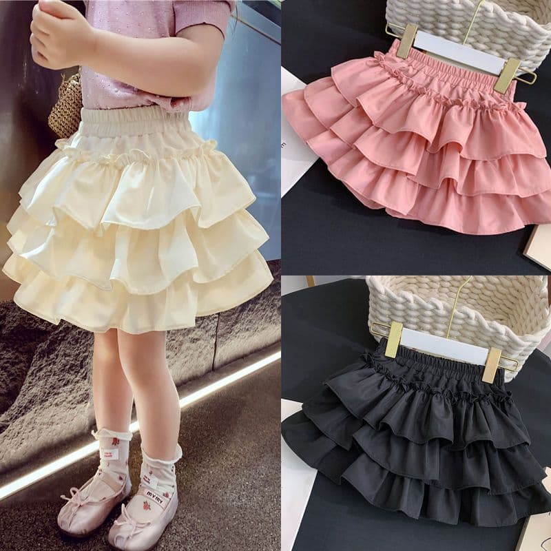 Children's summer white skirt, small princess costume, 5 years, tutu skirt