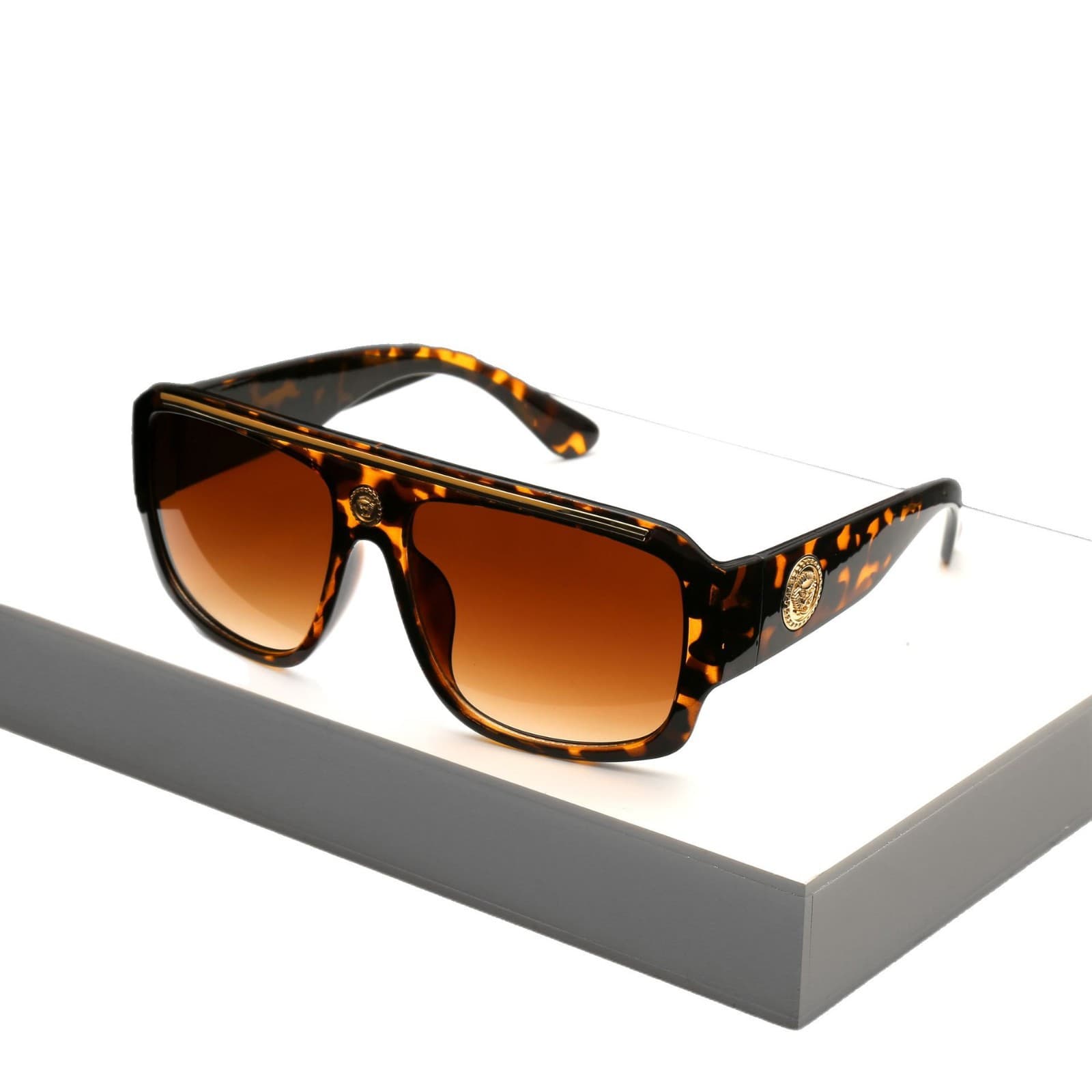 Retro fashionable sunglasses, glasses for men and women, cat's eye, European style 5