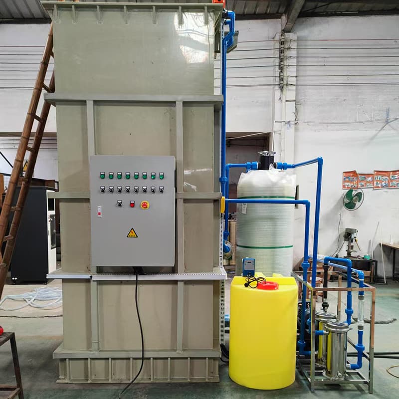 MBR membrane filtration system integrated sewage treatment equipment glass factory industrial sewage treatment wastewater filtration membrane 2