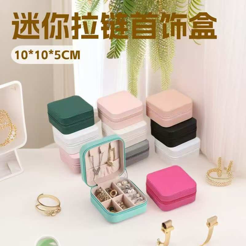 Square small handheld storage system, банка для хранения, necklace, storage box, jewelry, gift box, ring, accessory, (Physicals) 1