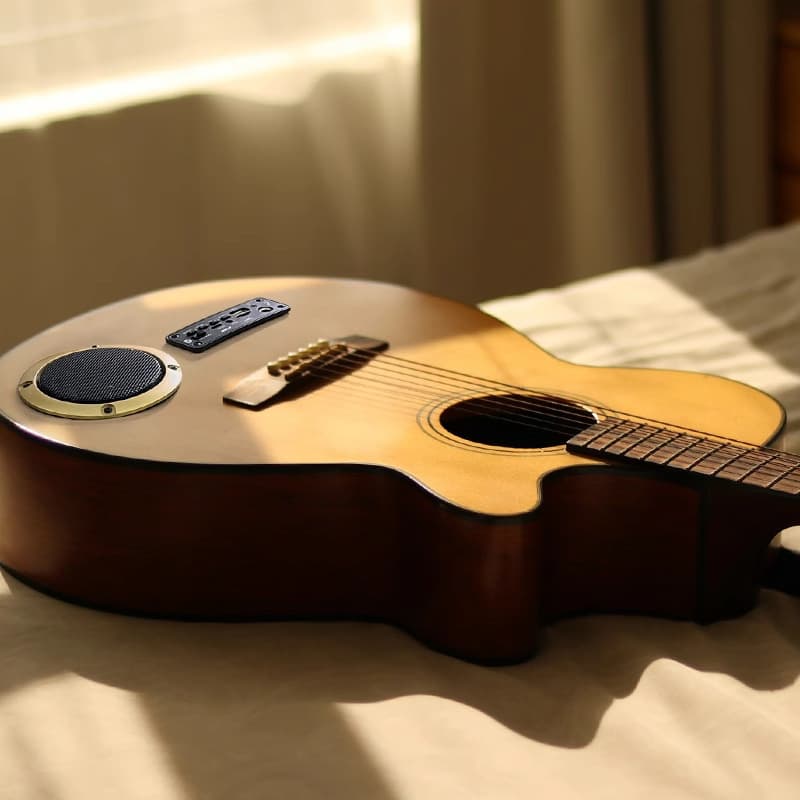 Smart guitar for beginners, musical instruments for men and women, 38 inch, bluetooth 2
